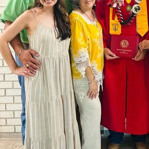 Robbie Bee small tier maxi dress